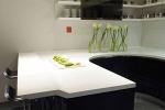 Столешница из Corian® в цвете Glacier White