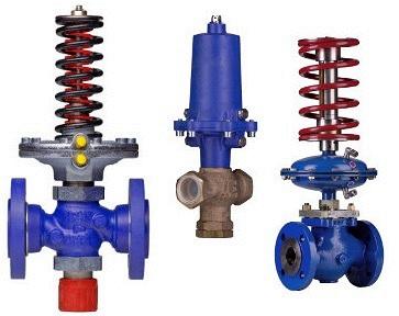 Регуляторы давления для воды, газа, пара