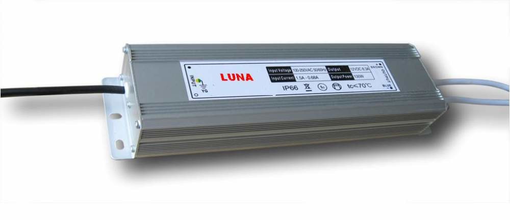 Блок питания для светодиодной ленты LUNA PS LED 100W 12V DC IP67