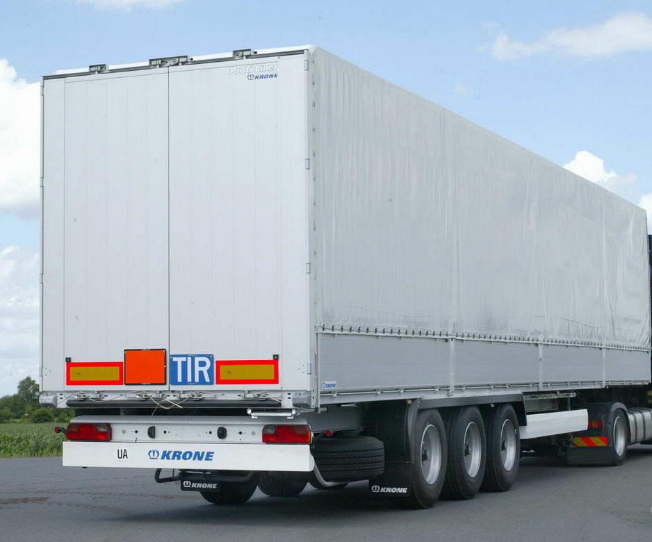 Бортовой тентовый полуприцеп KRONE Profi Liner 3 Бортовой тентовый полуприцеп KRONE Profi Liner 3