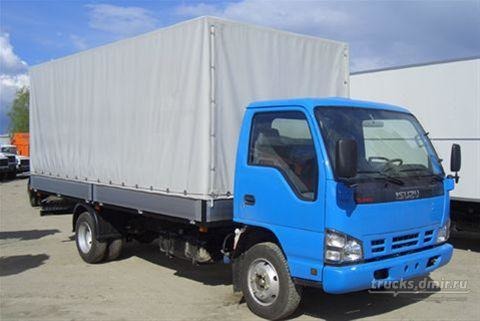 Бортовые автомобили ISUZU NPR 75 LK