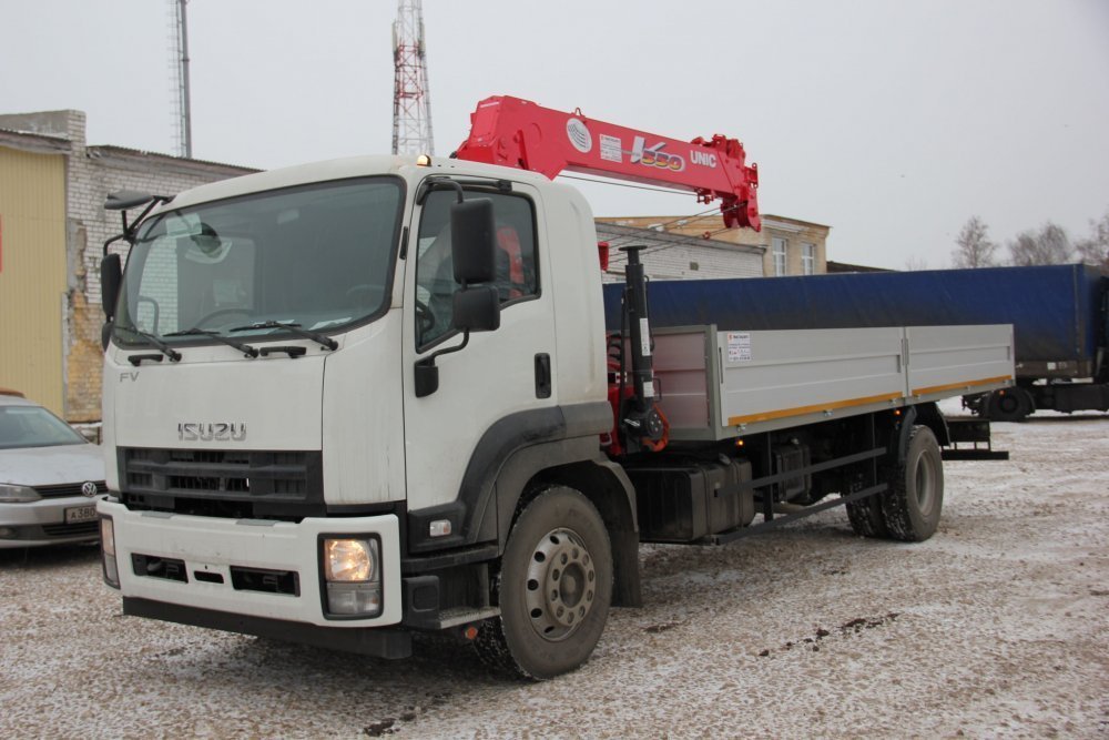 Манипулятор Isuzu FVR 34 с КМУ Unic - UR-V554