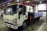 Кран-манипулятор Isuzu NPR 75 с КМУ Unic UR-V374