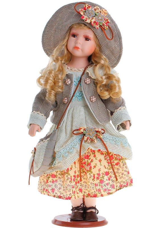Кукла коллекционная Тонечка с локонами  40 см 682673