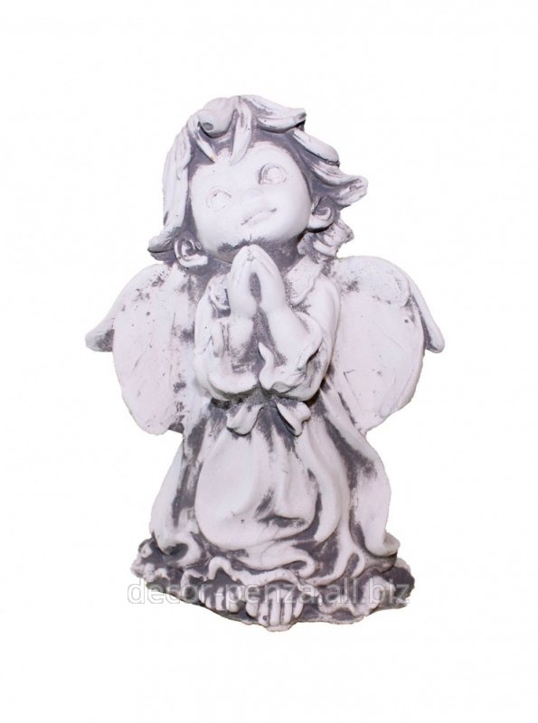 Статуэтка Ангел в платье стоячий малый  античный 200 мм