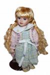 Кукла коллекционная  Малышка Гелия с сумочкой 107081  30 см