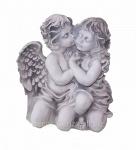 Фигура  Два ангела целующиеся  античные 400 мм