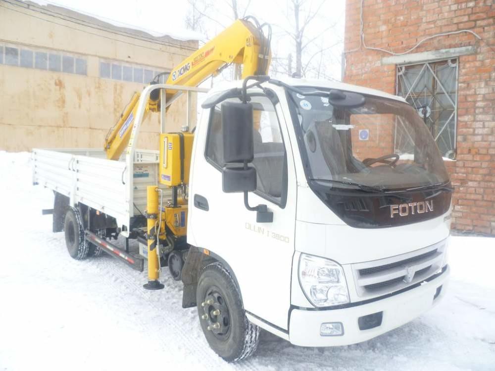 среднетоннажный грузовик FOTON 1069 с краноманипуляторной установкой КМУ XCMGSQ3.2ZK2Q среднетоннажный грузовик FOTON 1069 с краноманипуляторной установкой КМУ XCMGSQ3.2ZK2Q
