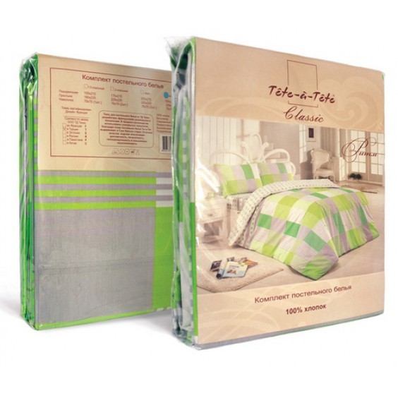 Комплект постельного белья 2-спальный Tete-a-Tete Classic бязь-люкс Турция 2012
