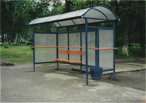 Автобусные павильоны (автобусная остановка, павильон ожидания)