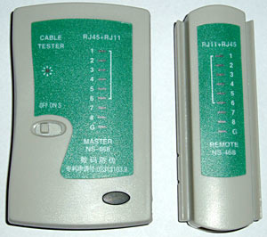 Тестер LAN NS-468 (RG-11, RG-45)