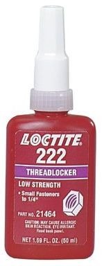 Резьбовой фиксатор средней прочности Loctite 222