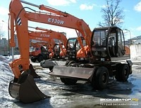 Экскаватор колесный Эксмаш E130W LCE Экскаватор колесный Эксмаш E130W LCE