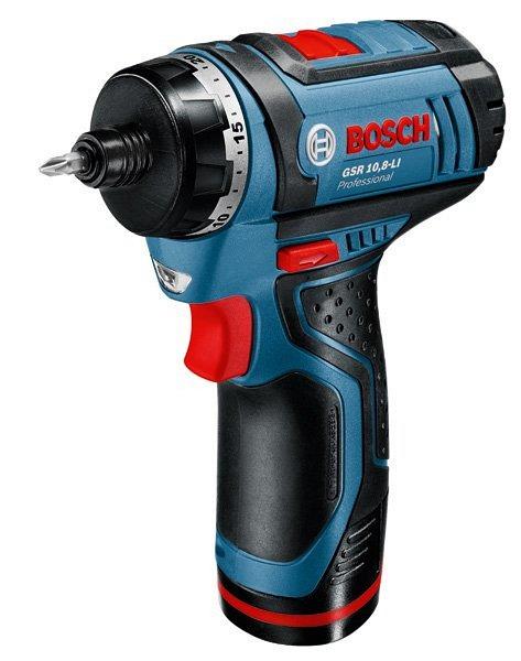 Винтоверт аккумуляторный Bosch GSR 10,8V Li-Ion 1.3Ач