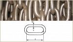 Цепи круглозвенные (А) нормальной прочности короткозвенные