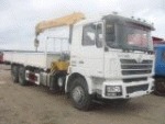 Грузовик с крановой установкой Shaanxi F3000