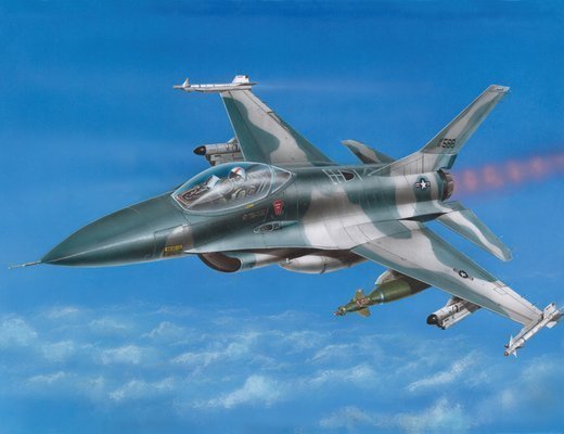 Модели Многоцелевой самолет F-16A Модели Многоцелевой самолет F-16A