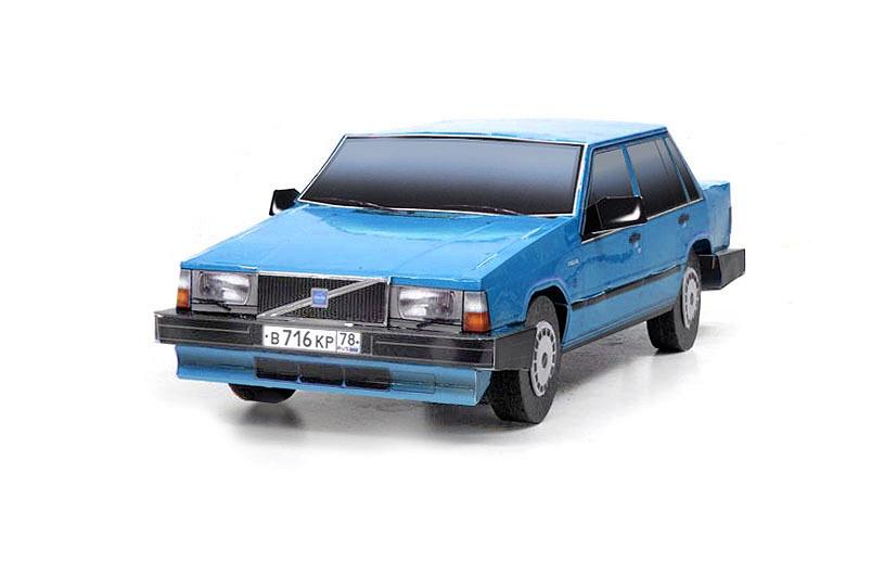 Модели техники 187-02 Volvo (синий)