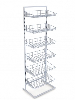 Стеллажи Супермаркет сетчатый ПР61
