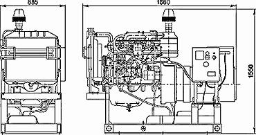 Газопоршневая электростанция АГ-30