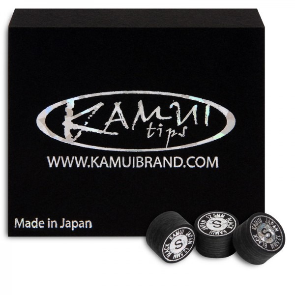 Наклейка для кия Kamui Black ?12,5мм Soft