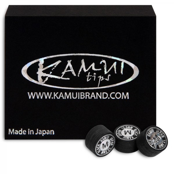 Наклейка для кия Kamui Black ?12,5мм Medium Наклейка для кия Kamui Black ?12,5мм Medium