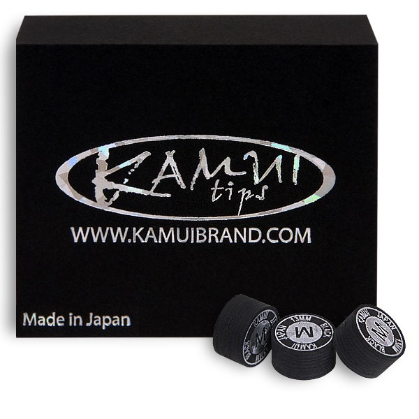 Наклейка для кия Kamui Black ?13мм Medium Наклейка для кия Kamui Black ?13мм Medium