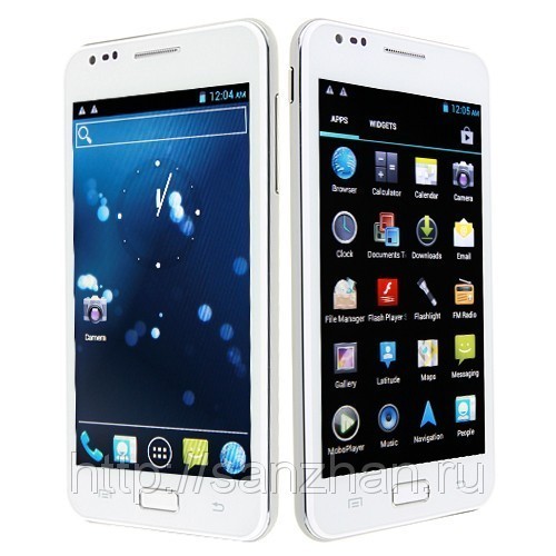 Мобильный телефон Samsung Galaxy Note i9220 MTK 6575 Белый на Android 4.0 5