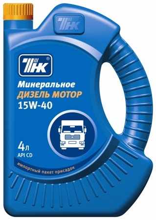 Минеральное масло ТНК Дизель Мотор 15W-40