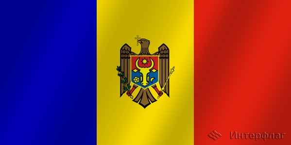 Флаг национальный Молдавия