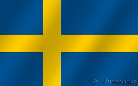Флаг национальный Швеция
