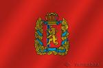 Флаг Красноярский край