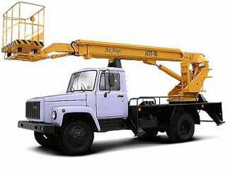 Автогидроподъемник АПТ-18