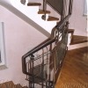 Кованая лестница для офиса - 004