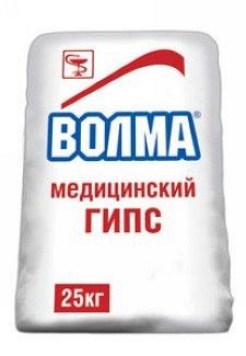 Гипс медицинский Усть-Джегут Волма 25 кг