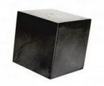Куб шунгитовый полированный 9см