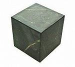 Куб шунгитовый неполированный 8см