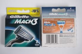 Картридж Gillette Mach3, Картриджи Gillette Mach3 Turbo