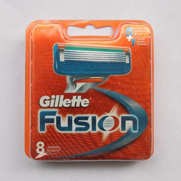 Картриджи Gillette Fusion Картриджи Gillette Fusion