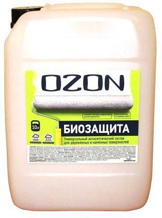 Универсальный антисептик для деревянных и каменных поверхностей Биозащита