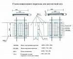 Резиножелезобетонные пешеходные переходы через железнодорожные и трамвайные пути.