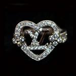 Кольцо I love Louis Vuitton