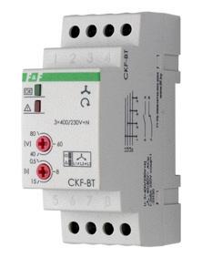 Реле контроля чередования фаз для защиты электродвигателей CKF-BT Реле контроля чередования фаз для защиты электродвигателей CKF-BT