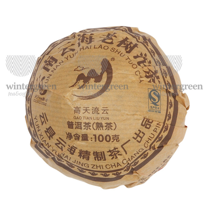 Чай элитный китайский Шу Пуэр (Чаша) То Ча 2010 г. 100 гр.