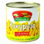 Кукуруза сладкая консервированная "Марика"