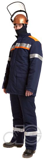 Костюм для защиты от электродуги СП06-З/60зимний КОС.108 Костюм для защиты от электродуги СП06-З/60зимний КОС.108
