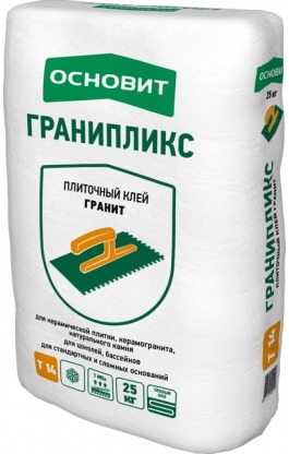 Плиточный клей ОСНОВИТ ГРАНИПЛИКС Т-14 Плиточный клей ОСНОВИТ ГРАНИПЛИКС Т-14