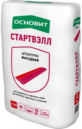 Штукатурка ОСНОВИТ СТАРТВЭЛЛ Т-21 Штукатурка ОСНОВИТ СТАРТВЭЛЛ Т-21