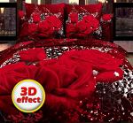 Постельное белье сатин 3D