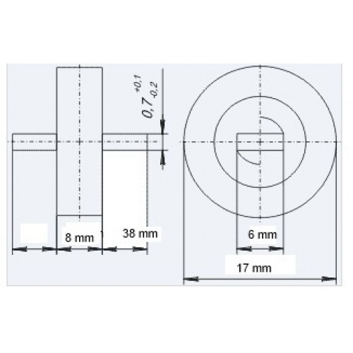Конденсатор К15У-1б М750 3,5кВ 33пФ±10% 4кВАР Конденсатор К15У-1б М750 3,5кВ 33пФ±10% 4кВАР
